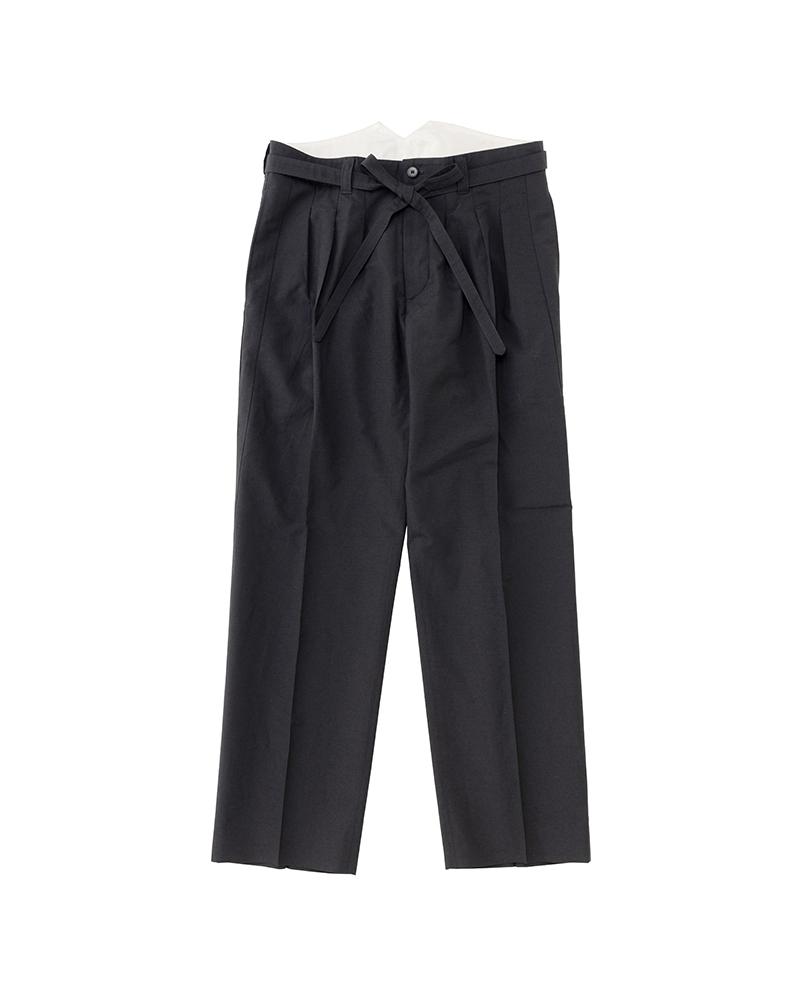 visvim HAKAMA PANT kasuri navy ハカマ パンツ - パンツ